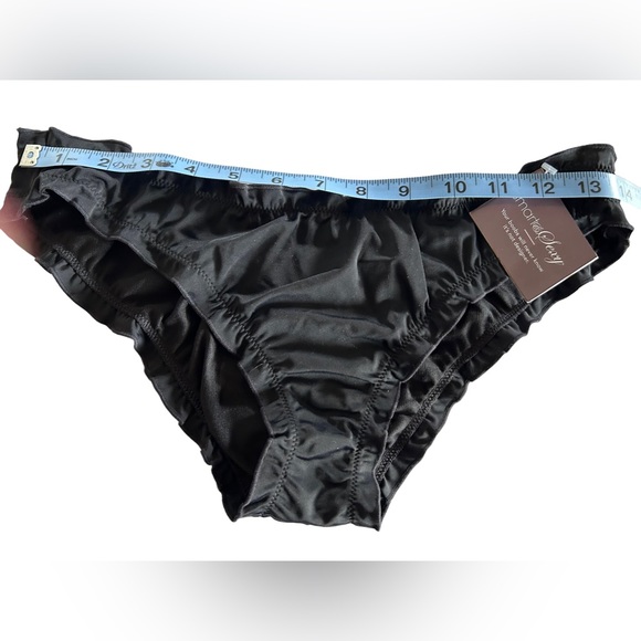 SMART & SEXY low rise black very cheeky bikini bottom size medium NWT - Picture 3 of 3